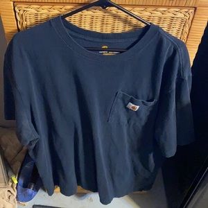 Dark blue carhartt short sleeve
